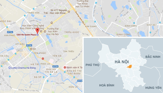 Hiện trường vụ cháy quán trà sữa Royal Tea ở Hồ Gươm Plaza